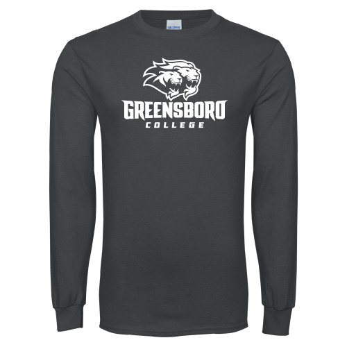 Charcoal Long Sleeve T Shirt - Primary Mark