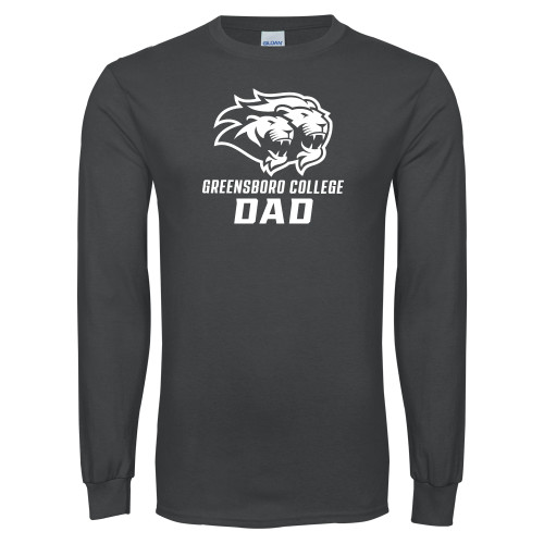  Charcoal Long Sleeve T Shirt - Dad