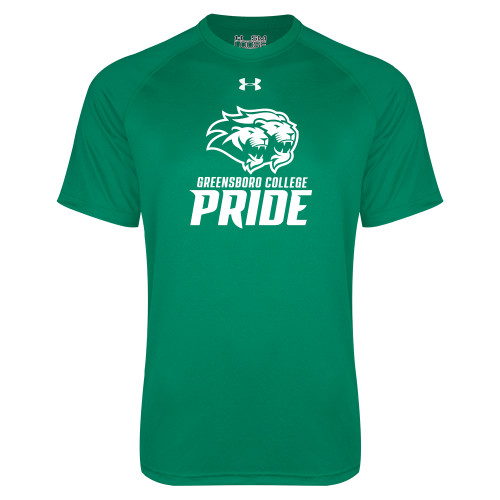  Under Armour Kelly Green Tech Tee - GC Pride Lions