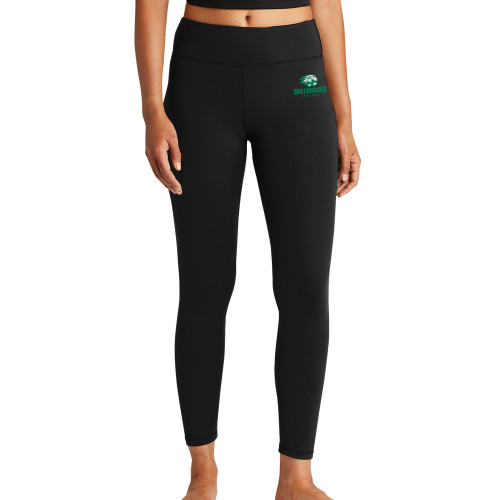  Womens Black Performance Legging - Primary Mark