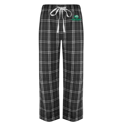  Black/Grey Flannel Pajama Pant - Primary Mark