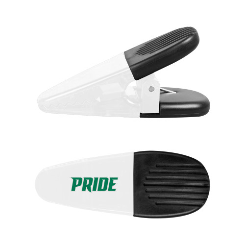  White Crocodile Clip/Magnet - Pride