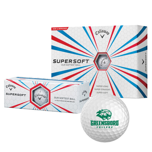  Callaway Supersoft Golf Balls 12/pkg - Primary Mark