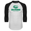 Thumbnail image for  White/Black Raglan Baseball T Shirt