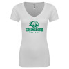 Thumbnail image for  Next Level Womens White Ideal V Tee