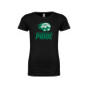 Thumbnail image for  Next Level Girls Black Fashion Fit T Shirt