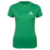 Thumbnail image for  Womens Kelly Green Performance Short Sleeve Tee
