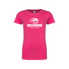 Thumbnail image for  Next Level Girls Fuchsia Fashion Fit T Shirt