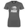 Thumbnail image for  Next Level Womens Charcoal Boyfriend Tee
