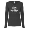 Thumbnail image for  Womens Dark Heather Long Sleeve V Neck Tee 