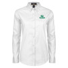 Thumbnail image for  Womens White Twill Button Down Long Sleeve