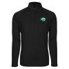 Thumbnail image for  Sport Tek Black Sport Wick Stretch 1/2 Zip Pullover