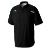 Thumbnail image for  Columbia Black Tamiami Performance Short Sleeve Shirt