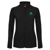 Thumbnail image for  Womens Black Fleece Full Zip Jacket