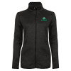 Thumbnail image for  Womens Black Heather Fleece Jacket