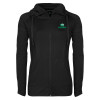 Thumbnail image for  Womens Black Sport Wick Stretch Full Zip Jacket