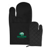 Thumbnail image for  Quilted Canvas Black Oven Mitt