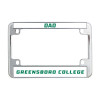 Thumbnail image for  Metal Motorcycle License Plate Frame in Chrome