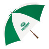 Thumbnail image for  64 Inch Kelly Green/White Umbrella