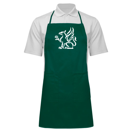  Full Length Dark Green Apron - Gryphon