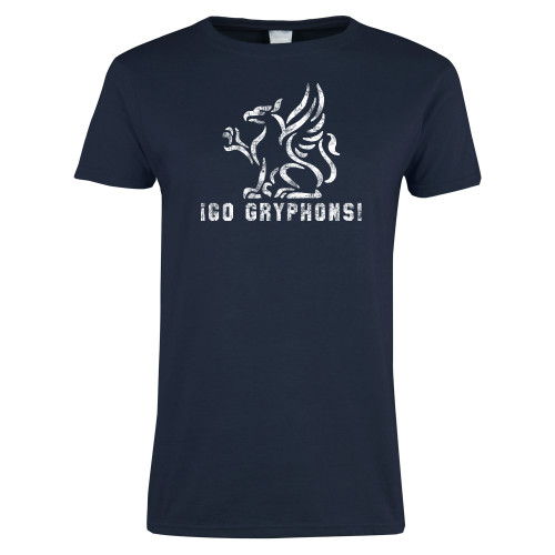  Womens Short Sleeve Navy Tee - Greenhills Dist.