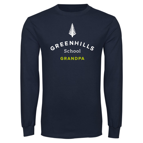  Navy Long Sleeve T-Shirt - Grandpa
