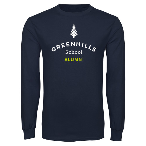  Navy Long Sleeve T-Shirt - Alumni