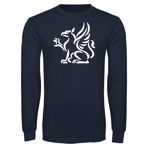  Navy Long Sleeve T-Shirt - Gryphon