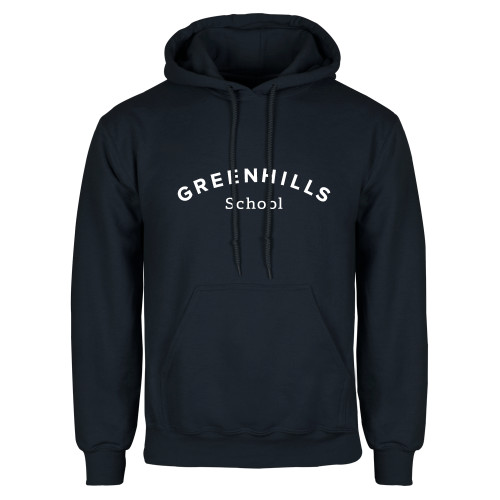  Navy Fleece Hoodie - Arch. Wordmark