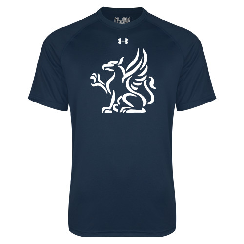  Under Armour Navy Tech Tee - Gryphon