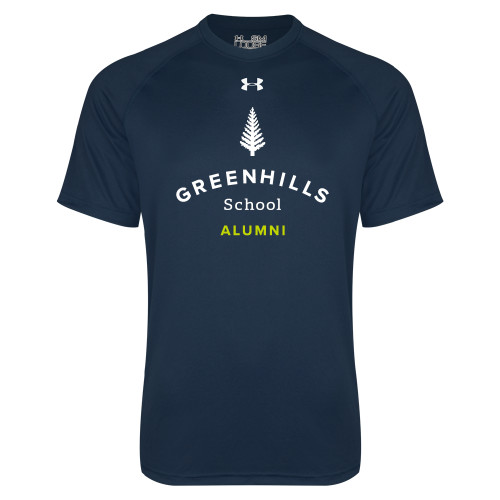  Under Armour Navy Tech Tee - Alumni