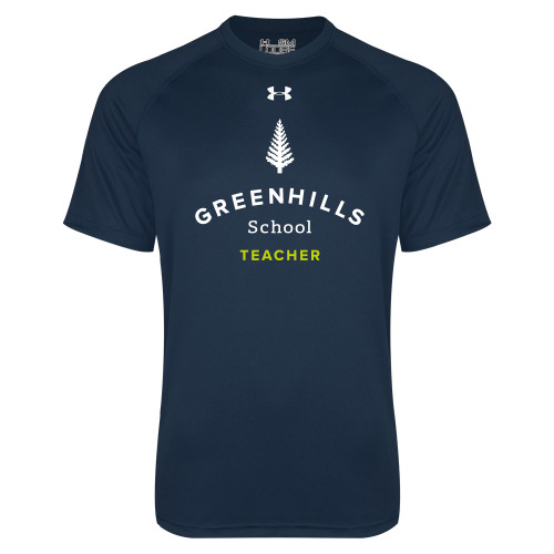  Under Armour Navy Tech Tee - Teacher