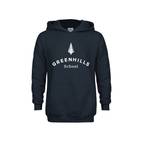  Youth Navy Fleece Hoodie - Primary Mark