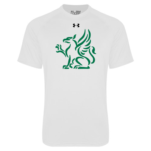  Under Armour White Tech Tee - Gryphon