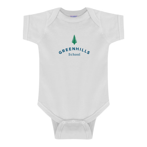  White Infant Onesie - Primary Mark