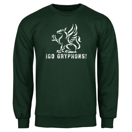 Dark Green Fleece Crew - Greenhills Dist.