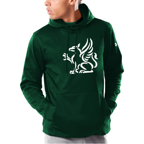  Under Armour Dark Green Armour Fleece Hoodie - Gryphon
