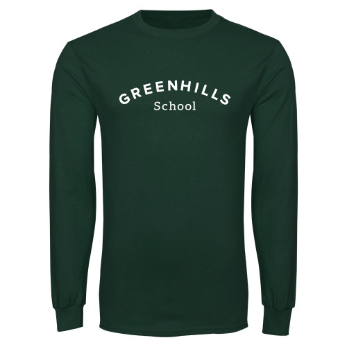 Main Image for  Dark Green Long Sleeve T Shirt