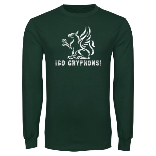  Dark Green Long Sleeve T Shirt - Greenhills Dist.