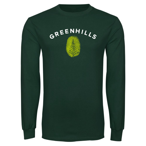 Main Image for  Dark Green Long Sleeve T Shirt