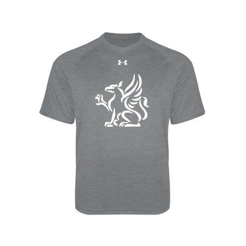  Under Armour Youth Grey Tech Tee - Gryphon