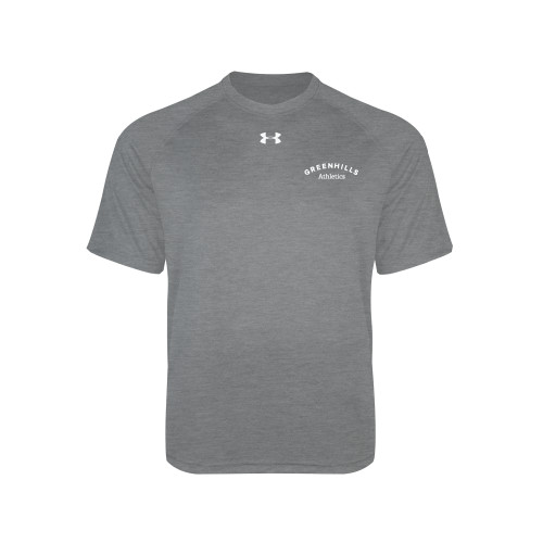  Under Armour Youth Grey Tech Tee - Athletics Arch.
