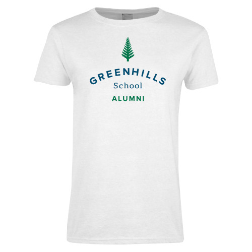 Main Image for  Womens White Short Sleeve Tee