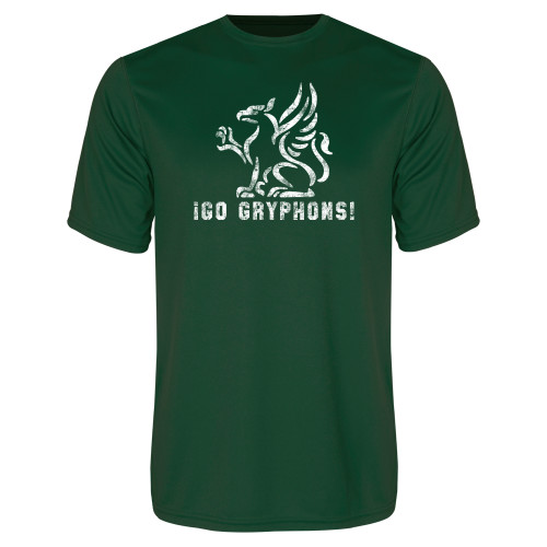  Dark Green Performance Tee - Greenhills Dist.