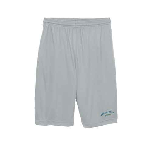  Youth Silver Competitor Shorts - Athletics Arch.