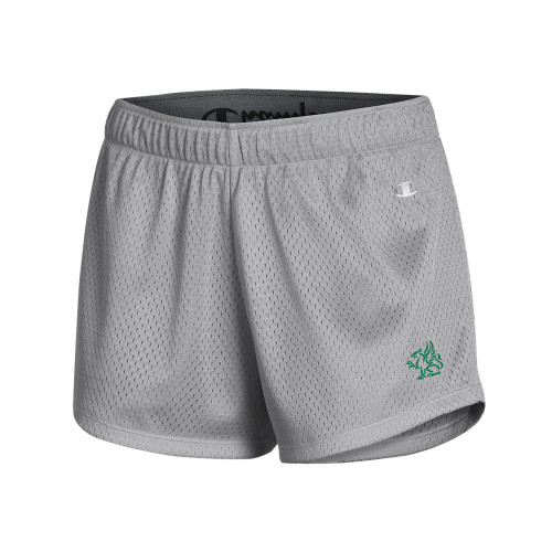  Champion Womens Grey Mesh Short - Gryphon