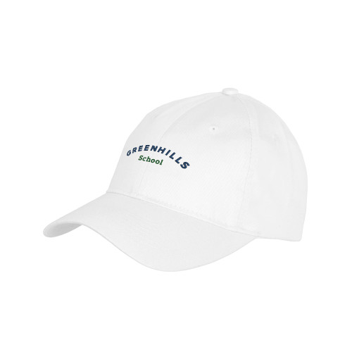  Youth White Pro Style Hat - Arch. Wordmark