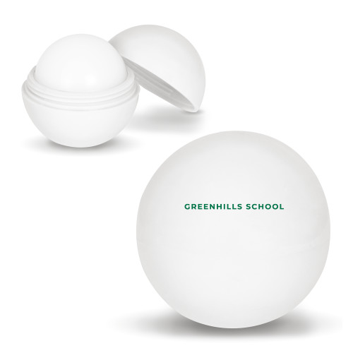  White Lip Moisturizer Ball - Arch. Wordmark