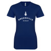 Thumbnail image for  Next Level Womens Navy Boyfriend Tee