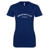 Thumbnail image for  Next Level Womens Navy Boyfriend Tee